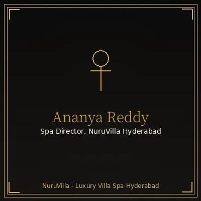 Ananya Reddy, Spa Director at NuruVilla Hyderabad